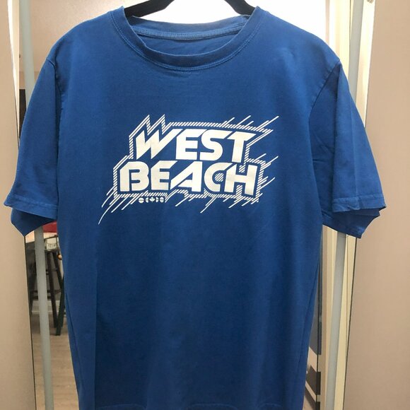 Westbeach Blue Medium Shirt 100% Cotton - Picture 1 of 3